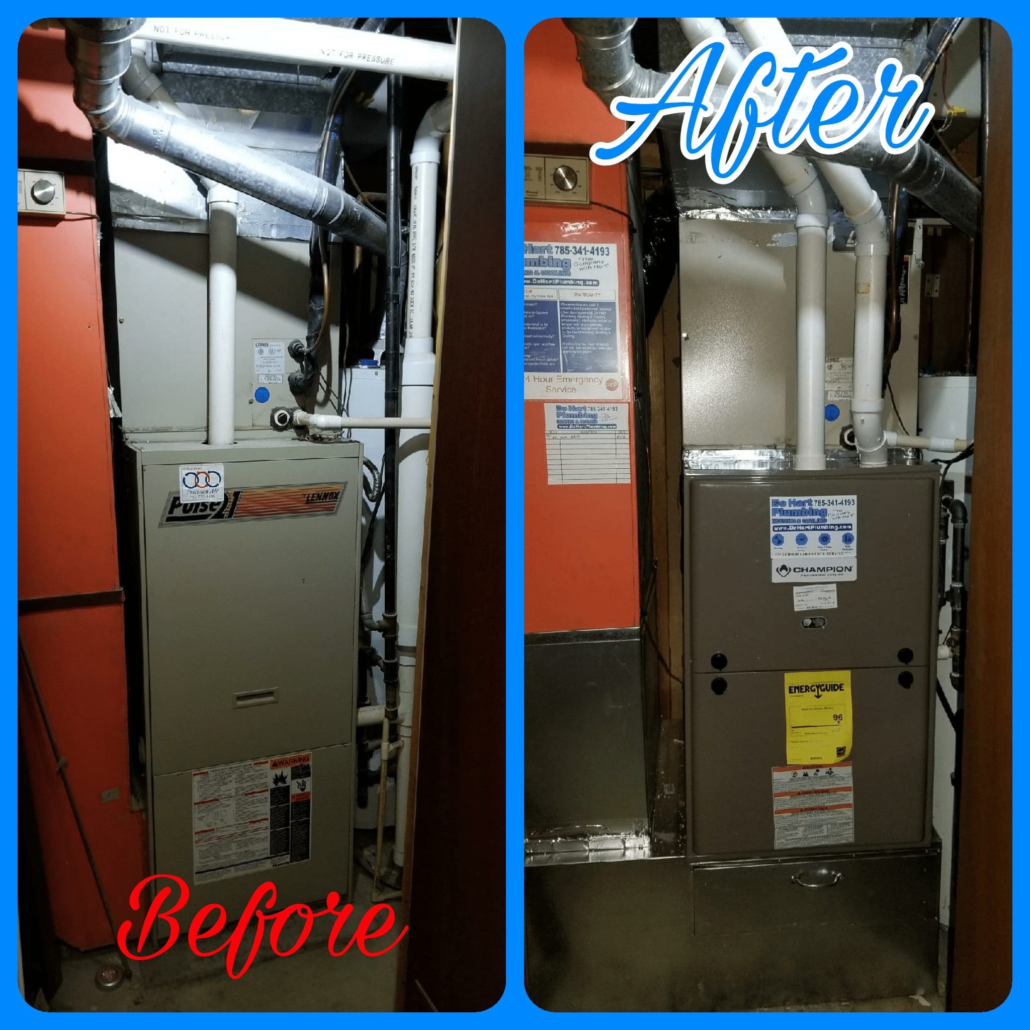 Gas Furnace Safety De Hart Plumbing Manhattan KS