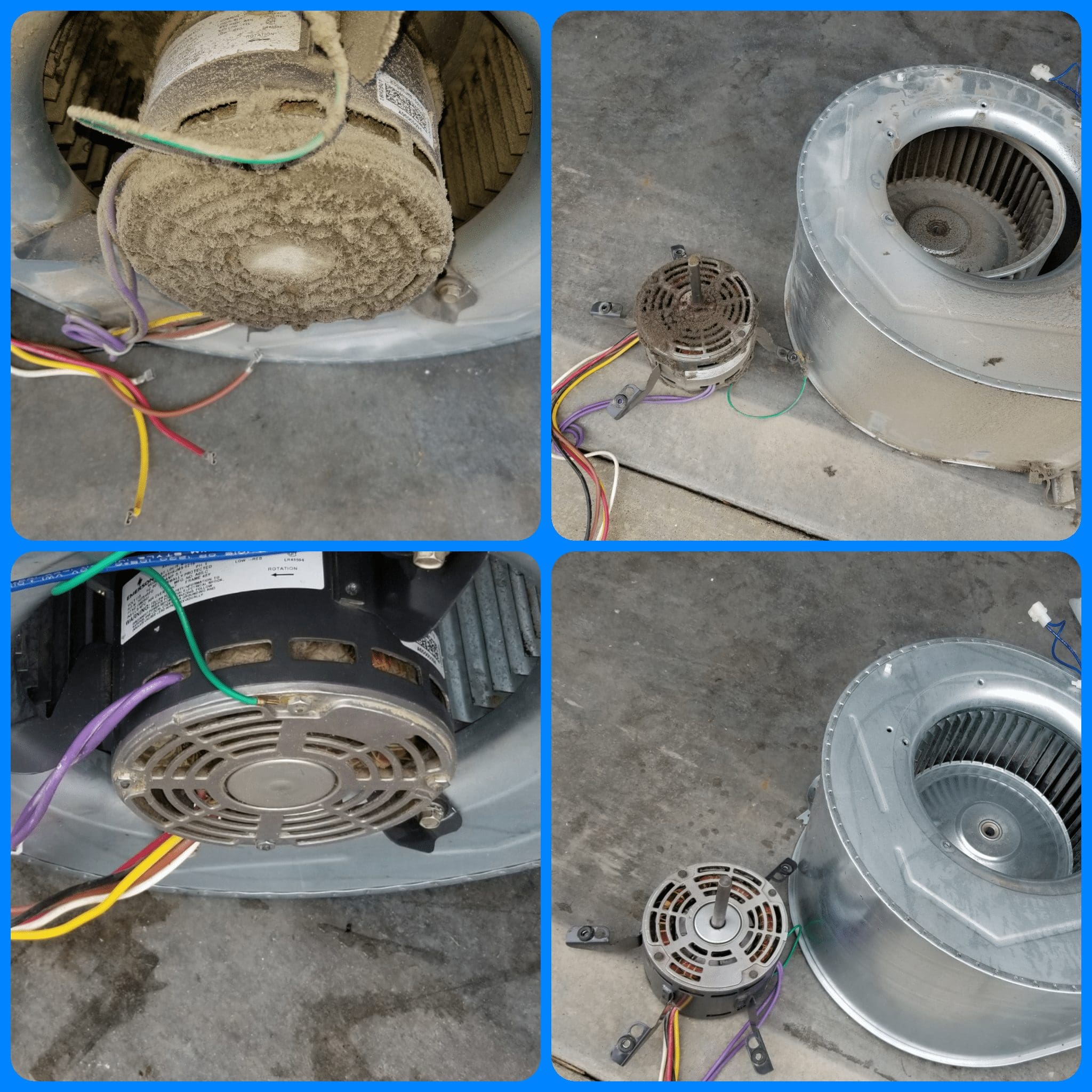 Dirty Blower Motor and Wheel? Plumbing Heating Cooling